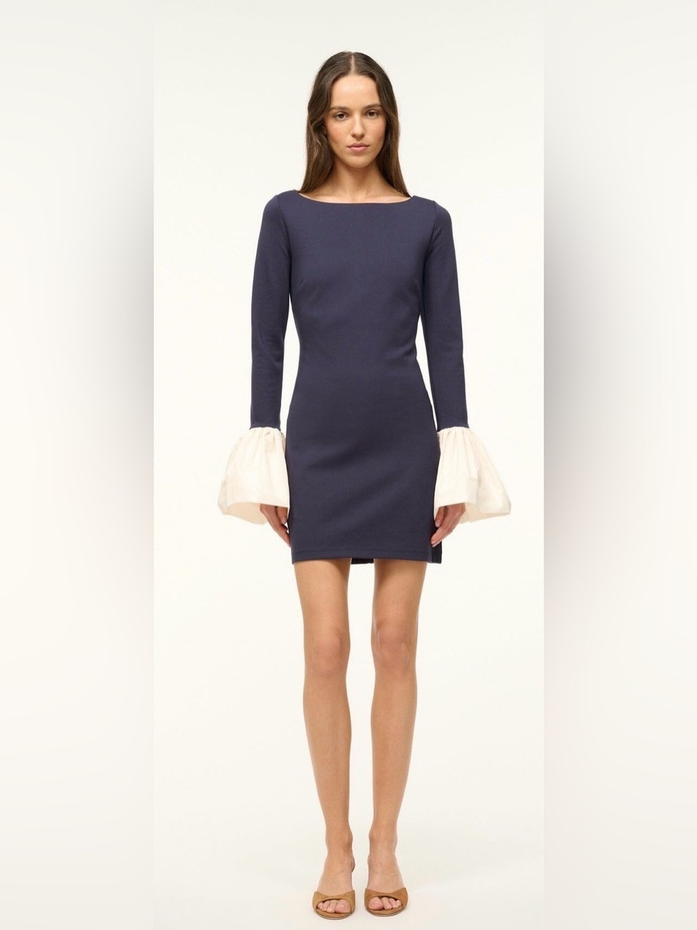 STAUD Hawthorne dress - NWT Size L $345 - Picture 3 of 14